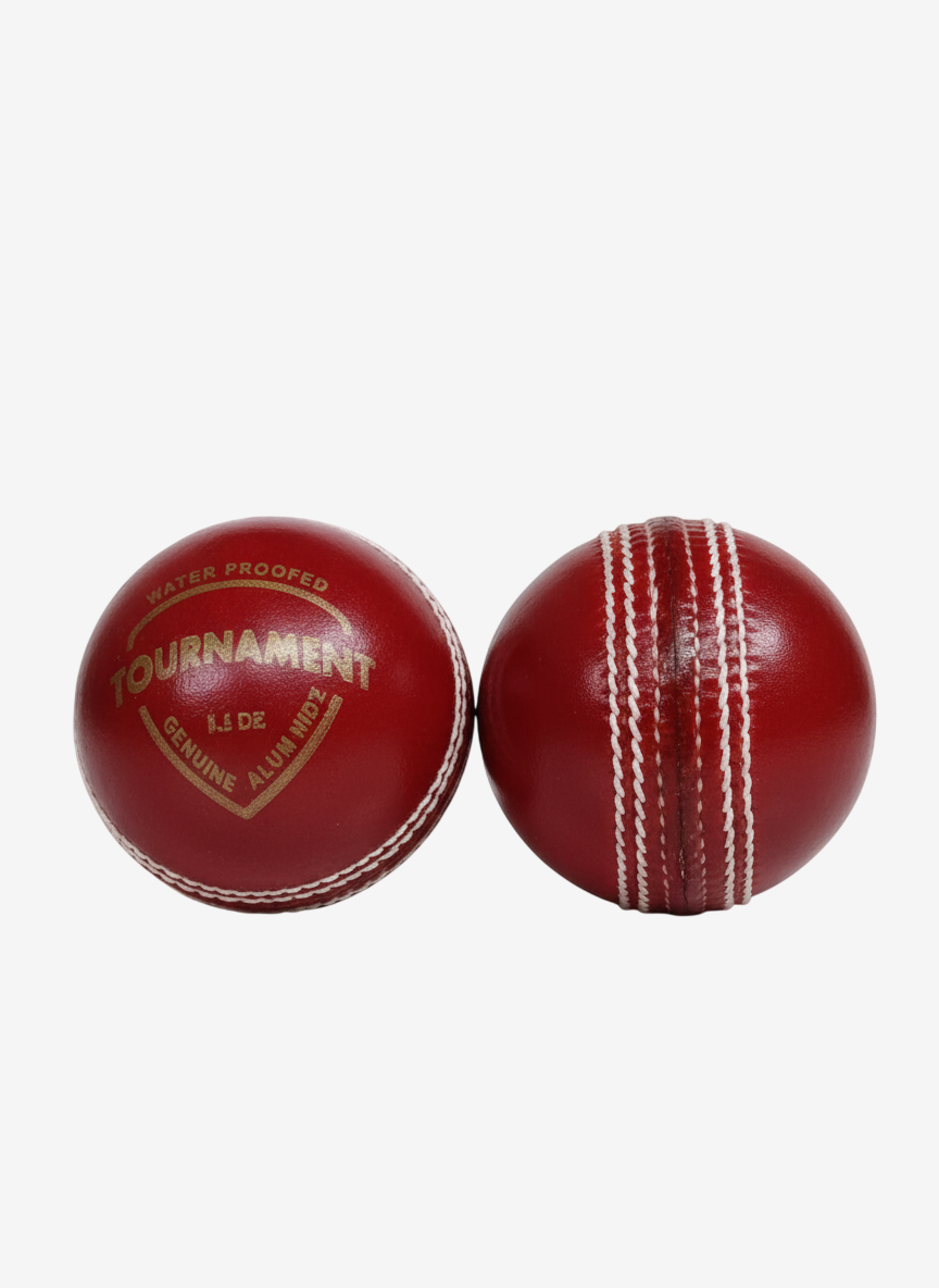 A77 Tournament Red Leather Cricket Ball