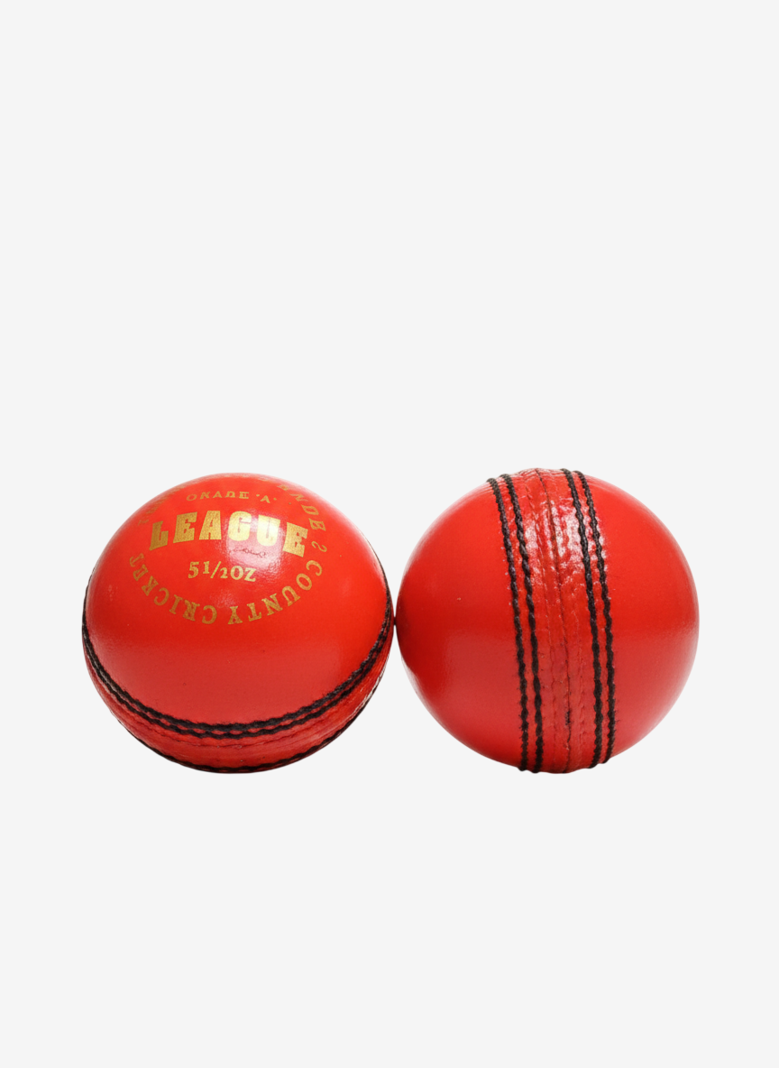 A77 League Pink Leather Cricket Ball