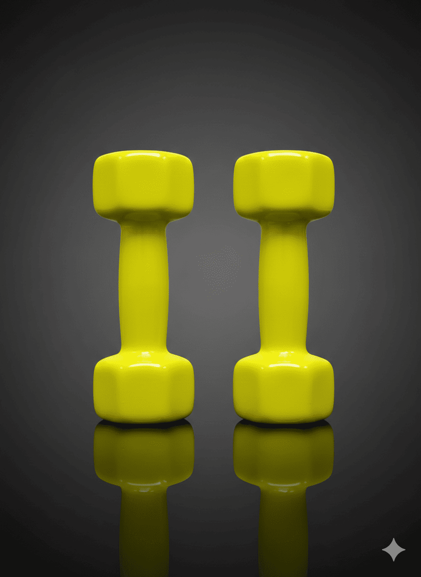 Vinyl Dumbbell 2 KG